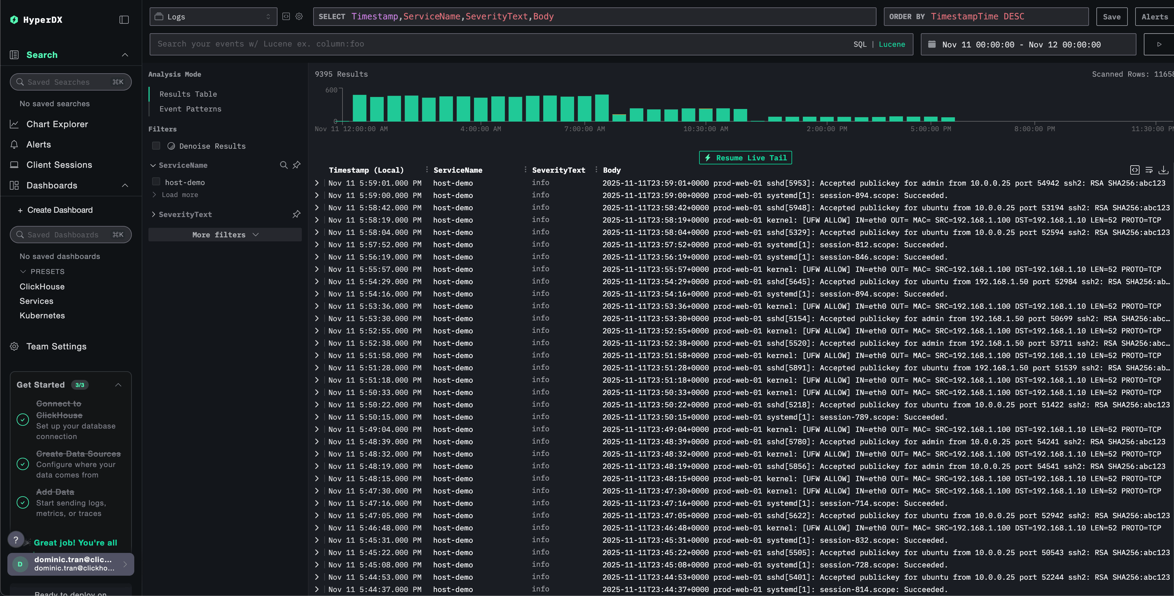Vue Search