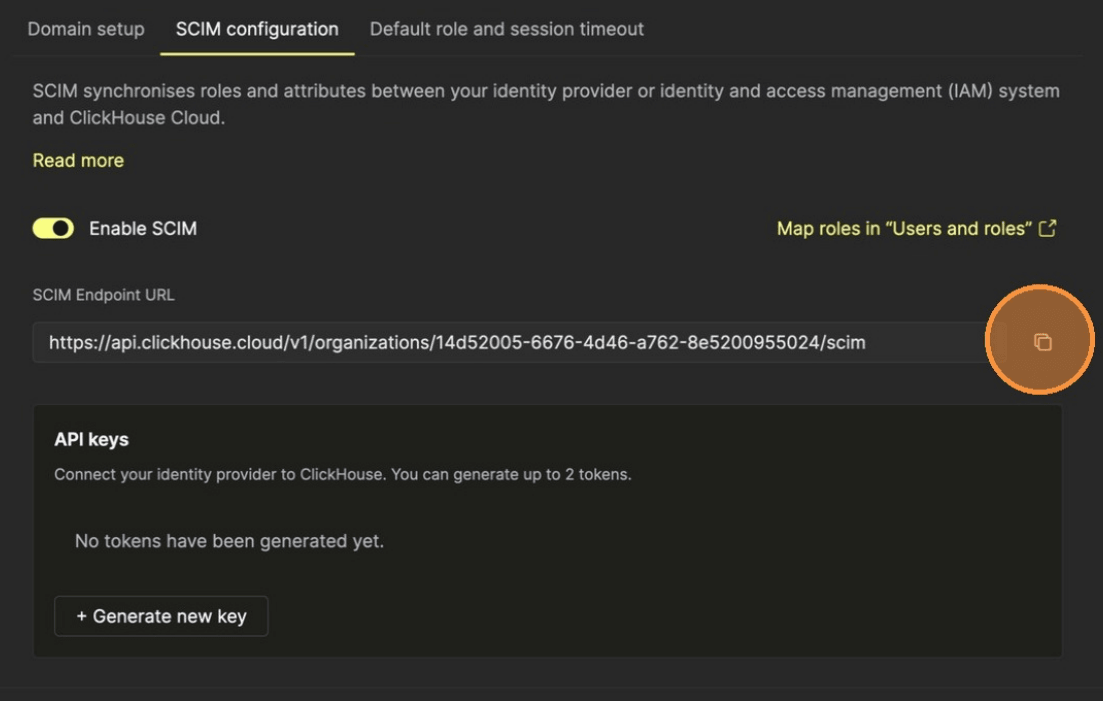 تبديل Enable SCIM