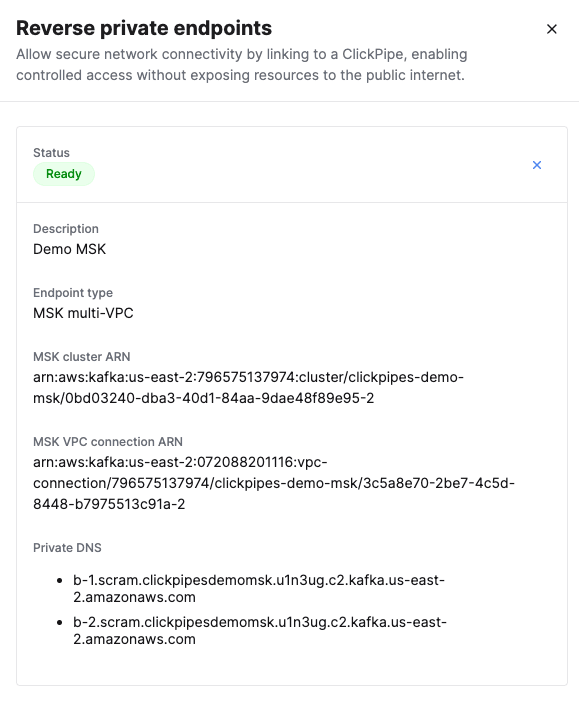 Настройки ClickHouse Cloud